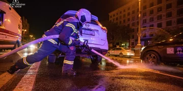Крупное ДТП на Крещатике в Киеве: пострадавшие в аварии.
