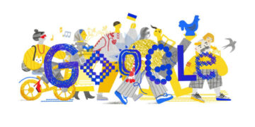Художній дудл від Google