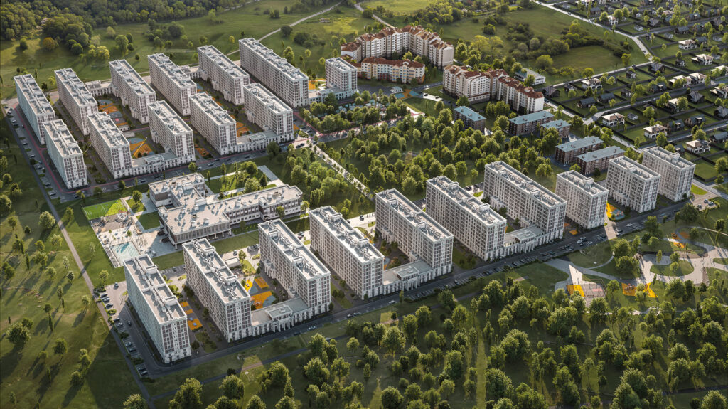 Генеральний план ЖК Оксфорд