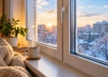 Металлопластиковые окна зимой