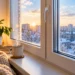 Металлопластиковые окна зимой